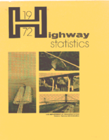 Highway Statistics 1972 Full report