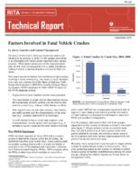 Factors Involved in Fatal Vehicle Crashes
