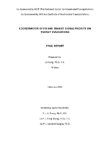 Coordination of IVI and transit signal priority on transit evacuations