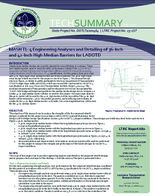 MASH TL4 Engineering Analyses and Detailing of 36Inch and 42Inch High Median Barriers for LADOTD Tech Summary