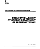 Public Involvement at Oregon Department of Transportation