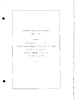 Interstate Commerce Commision Report of the Accident  Investigation Occuring on the CENTRAL RAILROAD OF NEW JERSEY HIGH BRIDGE NJ