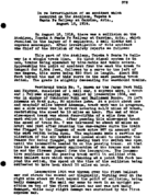 Interstate Commerce Commission Report of the Accident  Investigation Occurring on the ATCHISON TOPEKA AND SANTA FE RAILWAY CARRIZO AZ