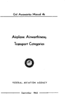 CAM 4b Airplane Airworthiness Transport Categories 1962