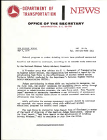 Department of Transportation News Releases for May 1976