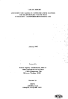 Assessment of candidate communications systems and technologies for use with intelligent transportation systems ITS  task DE report