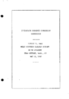 Interstate Commerce Commision Report of the Accident  Investigation Occuring on the GREAT NORTHERN RAILWAY SUPPLEE WA