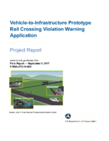 Prototype Rail Crossing Violation Warning Application Project Report