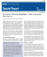 Hazardous Materials Highlights 2007 Commodity Flow Survey