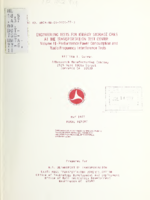 Engineering Tests for Energy Storage Cars at the Transportation Test Center Volume 2 Performance Power Consumption and Radio Frequency Interference Tests