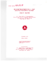 Deployment Requirements for US Coast Guard Pollution Response Equipment  Volume II Appendixes