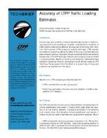 Accuracy Of LTPP Traffic Loading Estimates