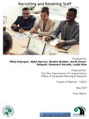 Recruiting and Retaining Staff