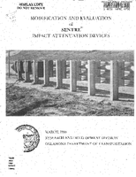 Modification and Evaluation of SENTRE Impact Attenuation Devices