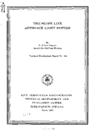 The Slope Line Approach Light System