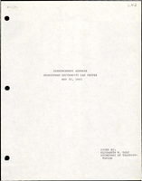 Commencement Address Georgetown University Law Center