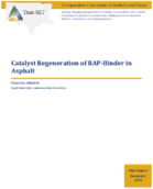 Catalyst Regeneration of RAPBinder in Asphalt