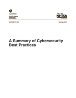 A Summary of Cybersecurity Best Practices