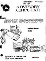 AC 150522012 Airport Snowsweeper Specification Guide