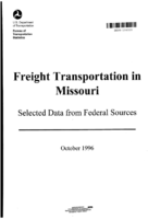 Freight Transportation in Missouri Selected Data from Federal Sources