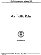 CAM 60 Air Traffic Rules 1956