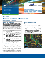 Case Study Minnesota Department of Transportation Measuring Reliability in Minnesota