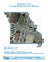 Calibration of the Highway Safety Manual for Missouri 2014