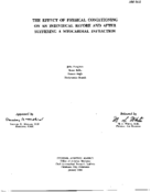The effect of physical conditioning on an individual before and after suffering a myocardial infarction