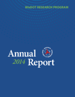 WisDOT Research Program 2014 Annual Report