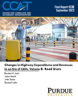 Changes in Highway Expenditures and Revenues in an Era of CAVs Volume B RoadUser Costs