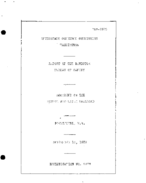 Interstate Commerce Commision Report of the Accident  Investigation Occuring on the BOSTON AND MAINE RAILROAD PORTSMOUTH NH