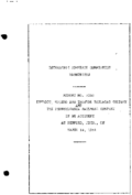 Interstate Commerce Commision Report of the Accident  Investigation Occuring on the DETROIT TOLEDO AND IRONTON RAILROAD AND PENNSYLVANIA RAILROAD PENFORD MI