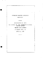 Interstate Commerce Commision Report of the Accident  Investigation Occuring on the CHICAGO ST PAUL MINNEAPOLIS AND OMAHA RAILWAY SAVAGE MN