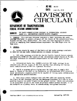 AC 9152 Vhf Radio Communications Coverage in International Airspace Under US Jurisdiction Except Pacific Islands