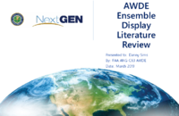 AWDE Ensemble Display Literature Review