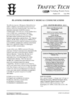 Planning Emergency Medical Communications