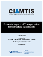 Economic Impacts of Transportation Infrastructure Investments