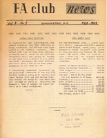 FA Club News February 1964