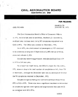 Air Travel Consumer Report December 1971