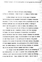 Review and Forecast of Public Roads Problems