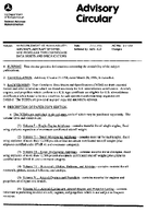 AC 2115I Aircraft Aircraft Engines and Propeller Type Certificate Data Sheets and Specifications