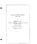Interstate Commerce Commision Report of the Accident  Investigation Occuring on the CHICAGO MILWAUKEE ST PAUL AND PACIFIC RAILROAD LYONS IA
