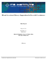 ITS and locational privacy  suggestions for peaceful coexistence