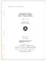 Network Aggregation in Transportation Planning  Volume I  Summary and Survey