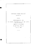 Interstate Commerce Commision Report of the Accident  Investigation Occuring on the CHICAGO MILWAUKEE ST PAUL AND PACIFIC RAILROAD ASPINWALL IA