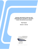 Seismic Retrofits of Reinforced Concrete Columns Using Titanium Alloy Bars