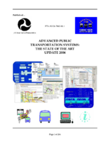 Advanced Public Transportation Systems The State of the Art Update 2006