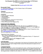 Data Management Plan DMP for Air Travel Consumer Report ATCR Datasets