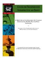 A multitiered architecture for content retrieval in mobile peertopeer networks