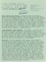 Office of Safety News Highlights June 27 1973